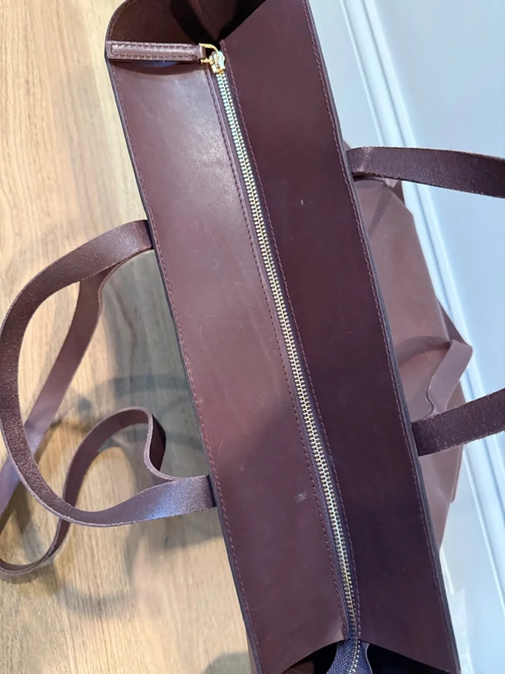 Madewell Leather Tote - Picture 5 of 6